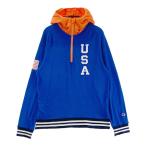 CHAMPION GOLF Champion Golf половина Zip длинный рукав Parker оттенок голубого MEDIUM Golf одежда мужской 