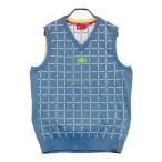 NEW BALANCE GOLF New balance V шея вязаный лучший .. рисунок оттенок голубого 6 Golf одежда мужской 