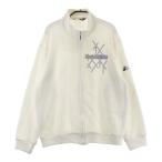 BLACK&amp;WHITE черный and белый вязаный Zip жакет оттенок белого LL Golf одежда мужской 