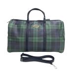 [ новый товар ]FIDRA Fidra 2WAY сумка "Boston bag" в клетку темно-синий серия Golf одежда 