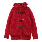 BURBERRY BLACK LABEL バーバリーブラックレーベル D1N20-819-15 ニット ダッフルコート レッド系 3 レディース