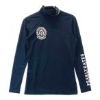 PEARLY GATES パーリーゲイツ  ハイネック 長袖Tシャツ  ネイビー系 0 ゴルフウェア レディース