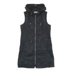 MUNSING WEAR Munsingwear одежда Zip безрукавка One-piece оттенок черного M Golf одежда женский 