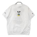 BEAMS GOLF Beams Golf × CHAMPION DISNEY Mickey короткий рукав футболка оттенок белого S Golf одежда мужской 