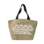 [ прекрасный товар ]MUTA MARINEm-ta морской jute Cart сумка оттенок бежевого Golf одежда 