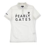 PEARLY GATES パーリーゲイツ 半袖ポロシャツ シアサッカー ホワイト系 4 ゴルフウェア メンズ