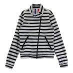 LE COQ GOLF Le Coq Golf Zip жакет окантовка рисунок оттенок черного M Golf одежда женский 