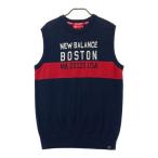 NEW BALANCE GOLF New balance вязаный лучший шерсть . темно-синий серия 6 Golf одежда мужской 