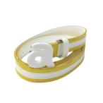 ARCHIVIOaruchibio Logo пряжка bai цвет ремень оттенок желтого Golf одежда 