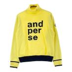 AND PER SE Anne Pas .2023 год модели AFF2623D2ta-toru шея вязаный свитер общий рисунок оттенок желтого M Golf одежда женский 