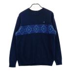 TRAVIS MATHEW travis ma колодка шерсть вязаный свитер общий рисунок темно-синий серия XL Golf одежда мужской 