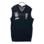 PEARLY GATES Pearly Gates вязаный лучший оттенок черного 4 Golf одежда мужской 