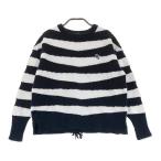 PEARLY GATES Pearly Gates альпака . вязаный свитер Zebra рисунок оттенок черного 0 Golf одежда женский 