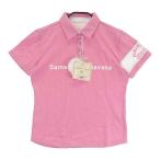 【新品】SAMANTHA THAVASA サマンサタバサ UNDER25 半袖ポロシャツ ピンク系 L ゴルフウェア レディース