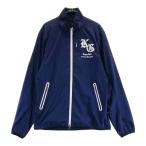 ショッピングkappa KAPPA GOLF カッパゴルフ  裏メッシュ ジップ ジャケット  ネイビー系 LL ゴルフウェア メンズ