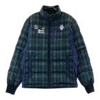 BEAMS GOLF Beams Golf 2WAY пуховик в клетку оттенок зеленого M Golf одежда мужской 