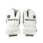 PEARLY GATES Pearly Gates флис рукавица оттенок белого L Golf одежда 