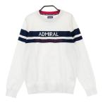 ADMIRAL Admiral вязаный свитер оттенок белого L Golf одежда женский 
