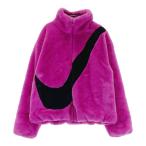 NIKE Nike мех Zip жакет лиловый серия S женский 