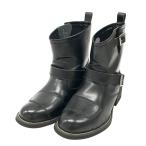 NANKAI ナンカイ NTB-43 レザー エンジニアブーツ  ブラック系 25.5 バイクウェア メンズ