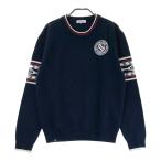 FILA GOLF filler Golf вязаный свитер темно-синий серия M Golf одежда мужской 