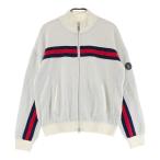 AND PER SE Anne Pas . вязаный Zip жакет оттенок белого L Golf одежда женский 