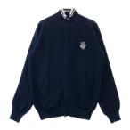 BEAMS GOLF Beams Golf вязаный Zip жакет темно-синий серия M Golf одежда мужской 