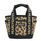 PEARLY GATES Pearly Gates Cart сумка Leopard рисунок оттенок бежевого FR Golf одежда 