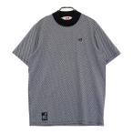 MASTER BUNNY EDITION マスターバニーエディション ハイネック 半袖Tシャツ ロゴプリント ブラック系 5 ゴルフウェア メンズ