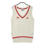 LE COQ GOLF Le Coq Golf вязаный лучший оттенок белого M Golf одежда женский 