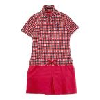 CALLAWAY Callaway короткий рукав One-piece в клетку оттенок красного S Golf одежда женский 