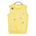 AND PER SE Anne Pas . вязаный лучший оттенок желтого L Golf одежда женский 