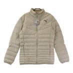 【新品】PUMA プーマ  アクティブ パックライト ダウンジャケット  ベージュ系 S メンズ