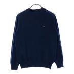 TOMMY HILFIGER GOLF Tommy Hilfiger Golf вязаный свитер темно-синий серия M Golf одежда мужской 