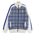 ST ANDREWS цент Andrew s тепловое хранение шерсть . вязаный Zip жакет общий рисунок серый серия LL Golf одежда мужской 