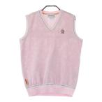 MUNSING WEAR Munsingwear одежда вязаный лучший little pi-to Silhouette розовый серия M Golf одежда женский 