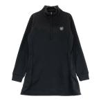 HYPEGOLF высокий p Golf обратная сторона боа половина Zip длинный рукав One-piece оттенок черного S Golf одежда женский 