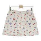 JUN&amp;ROPE Jun and Rope ; тренировочный юбка общий рисунок оттенок белого L Golf одежда женский 