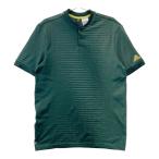 ADIDAS GOLF Adidas Golf HF6586 воротник есть короткий рукав футболка общий рисунок оттенок зеленого M Golf одежда мужской 