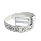 PEARLY GATES Pearly Gates пряжка ремень Logo общий рисунок оттенок белого Golf одежда 