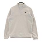 ADIDAS GOLF Adidas Golf половина Zip переключатель длинный рукав флис оттенок бежевого S Golf одежда мужской 