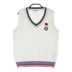 AND PER SE Anne Pas .V шея вязаный лучший оттенок белого L Golf одежда женский 