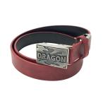 DANCE WITH DRAGON Dance With Dragon пряжка ремень оттенок красного Golf одежда 