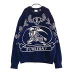 BURBERRY バーバリー 8058764 ニット セーター ネイビー系 M メンズ
