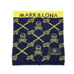 MARK&amp;LONA Mark and rona защита горла "neck warmer" Skull общий рисунок темно-синий серия FREE Golf одежда 