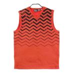 DESCENTE GOLF Descente Golf вязаный лучший общий рисунок orange серия L Golf одежда мужской 