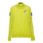 AND PER SE Anne Pas . шерсть .ta-toru шея вязаный свитер оттенок зеленого L Golf одежда женский 