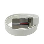 TOMMY HILFIGER GOLF Tommy Hilfiger Golf пряжка ремень оттенок белого L110cm×W3.5cm Golf одежда 
