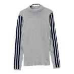 ADIDAS GOLF Adidas Golf ED2064ta-toru шея длинный рукав вязаный свитер серый серия XS Golf одежда женский 