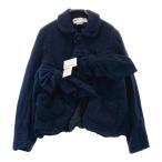 【新品】COMME des GARCONS コムデギャルソン NJ-J007 ジャケット リボン ネイビー系 S レディース